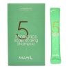 Глубокоочищающий шампунь с пробиотиками 5 Probiotics Scalp Scaling Shampoo, 8 мл*20 шт. Masil