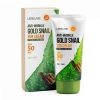 Солнцезащитный крем для лица с муцином улитки / Anti-Wrinkle Gold Snail Sun Cream SPF50+PA+ 70 мл Lebelage