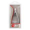 Кусачки педикюрные для вросшего ногтя / Professional Quality SK 050, двойная пружина, ручная заточка, 14 мм YOKO