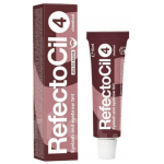 Краска для бровей и ресниц №4 каштановый 15 мл. RefectoCil
