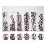 Набор страз для ногтей мульти Nail Art