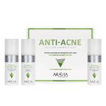 Professional Профессиональная процедура для лица «Аппаратная косметология» Anti-Acne 150 мл x 3 ARAVIA
