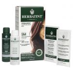 Гель-краска для волос тон 5M «СВЕТЛЫЙ МАХАГОН КАШТАН» 150 мл HERBATINT