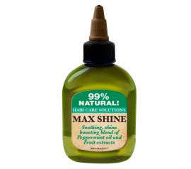 Натуральное масло для волос максимальный блеск 99% Max Shine 75 мл. Difeel