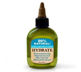 Натуральное увлажняющее масло для волос 99% Hydrate 75 мл. Difeel