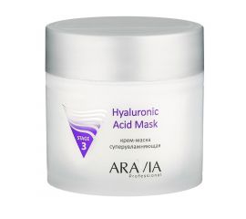 Крем-маска суперувлажняющая Hyaluronic Acid Mask 300 мл. Aravia