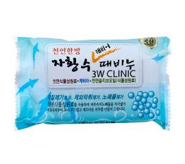 Мыло кусковое для лица и тела, Dirt Soap Caviar на основе икры 150 гр. 3W Clinic