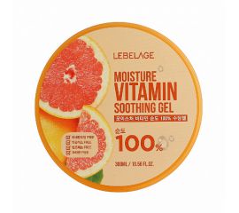 Увлажняющий гель с грейпфрутом Moisture Vitamin 100% Soothing Gel 300 мл. Lebelage