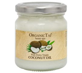 Чистое кокосовое масло холодного отжима, 200 мл. OrganicTai