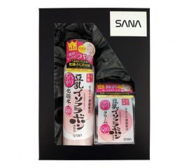 Подарочный набор «Уход за кожей с изофлавонами сои и Q10» SANA