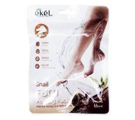 Пилинг-носочки с улиточным муцином Snail Foot Peeling Pack, 40 мл. Ekel