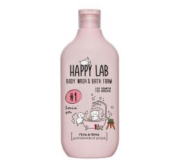 Гель-пена для ванны и душа / Lovin' you, 500 мл. Happy Lab