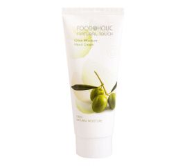 Увлажняющий крем для рук с экстрактом оливы NATURAL TOUCH OLIVE MOISTURE HAND CREAM 100 мл. FOODAHOLIC