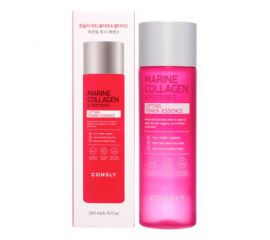 Укрепляющий тонер-эссенция с коллагеном и пептидами Marine Collagen & Peptides Lifting Toner-Essence 200 мл CONSLY