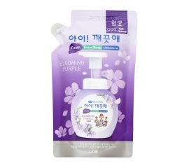 Жидкое пенное мыло для рук с ароматом фиалки Ai kekute Foam handsoap blooming purple 200 мл Lion