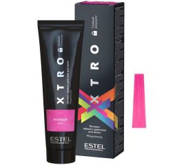 Пигмент прямого действия для волос XTRO BLACK Розовый 100 мл. Estel