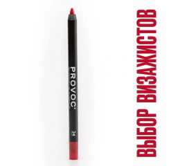 Гелевый карандаш для губ Semi-Permanent Gel Eye Liner красный 24 Provoc