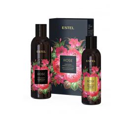 Подарочный набор для волос Цветочные компаньоны Rose Estel