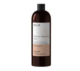 Бальзам для волос с маслом семян льна / Salon Beauty 1000 мл Ollin