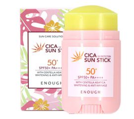 Стик солнцезащитный для лица и тела с центеллой  Cica Sun Stick SPF50+/PA++++ 20 г Enough
