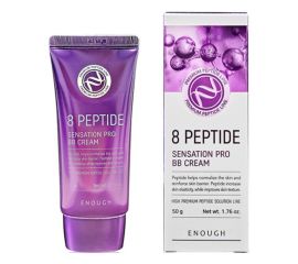 BB-крем с пептидами / 8 Peptide Sensation Pro BB Cream SPF 47 PA+++, 50 г Enough