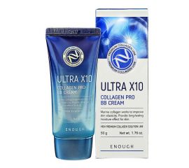 BB-крем с морским коллагеном / Ultra X10 Collagen Pro BB Cream SPF 47 PA+++ 50 г Enough