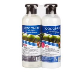 Набор для ухода за волосами: шампунь и кондиционер с экстрактом кокоса, 360 мл x 2 Coco Blues
