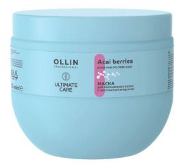 Маска для окрашенных волос с экстрактом ягод асаи / Ultimate Care 500 мл Ollin