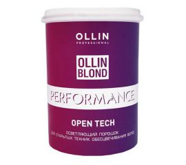 Осветляющий порошок для открытых техник обесцвечивания волос / Blond Performance Open Tech, 500 г Ollin