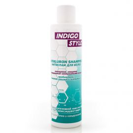 Шампунь-антиспам для волос с гиалуроновой кислотой, 1000 мл. Indigo