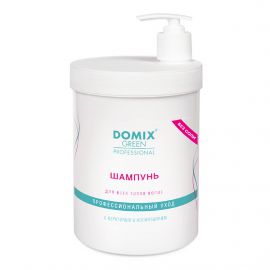Шампунь для всех типов волос с кератином и аллантоином «Без соли» 1000 мл. Domix