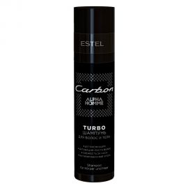 Turbo-шампунь для волос и тела Alpha homme carbon 250 мл. Estel