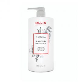 Шампунь для окрашенных волос Bionika Brightness of color 750 мл. Ollin