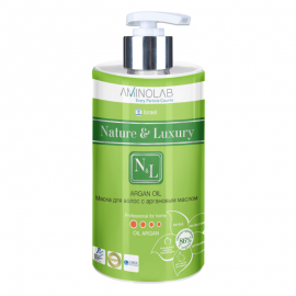 Маска для волос с Аргановым маслом 460 мл. Nature & Luxury