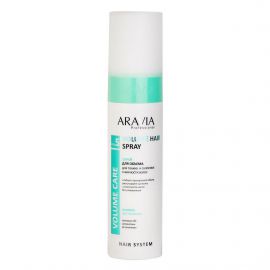 Спрей для придания объёма тонким и склонным к жирности волосам, Volume Hair Spray 250 мл. Aravia
