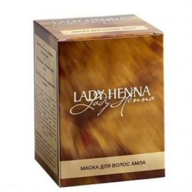 Маска для волос амла укрепляющая в саше, 12 шт., Lady Henna