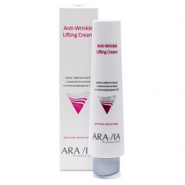 Крем для лица Anti-Wrinkle Lifting Cream лифтинговый с аминокислотами и полисахаридами, 100 мл. Aravia