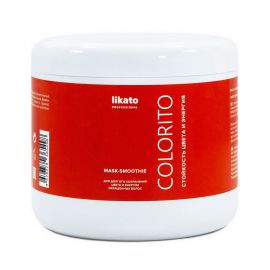 Маска-cмузи для окрашенных волос Colorito, 500 мл. Likato
