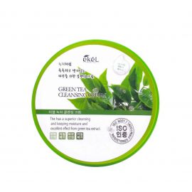 Очищающий крем с экстрактом зеленого чая 300 мл. Ekel