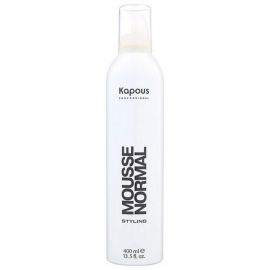 Мусс для укладки волос нормальной фиксации «Mousse Normal» 400 мл. Kapous