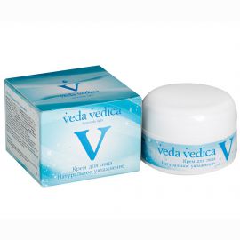 Крем для лица натуральное увлажнение, 50 мл. Veda Vedica