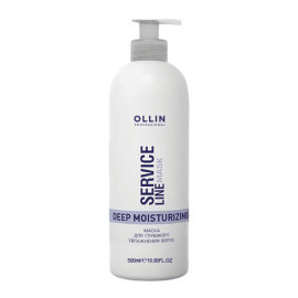 Маска для глубокого увлажнения волос deep moisturizing mask 500 мл. Ollin