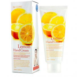 Увлажняющий крем для рук с экстрактом лимона Lemon Hand Cream 100 мл. 3W Clinic