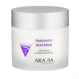 Крем-маска суперувлажняющая Hyaluronic Acid Mask 300 мл. Aravia