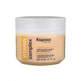 Крем-парафин с маслом семян тыквы и витаминами A, E, F «VITAMIN complex» 300 мл. Kapous