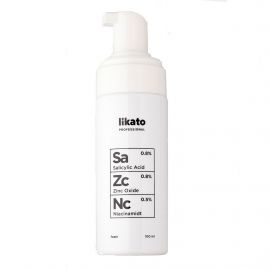 Пенка для лица с ниацинамидом, цинком и салициловой кислотой 150 мл. Likato