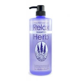 Растительный шампунь для волос с расслабляющим эффектом (с маслом лаванды) NEW RELAX 1000 мл. JUNLOVE