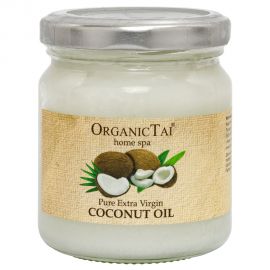 Чистое кокосовое масло холодного отжима, 200 мл. OrganicTai