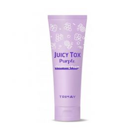 Очищающая пенка Juicy Tox Purple Cleansing Foam 120 мл. Trimay