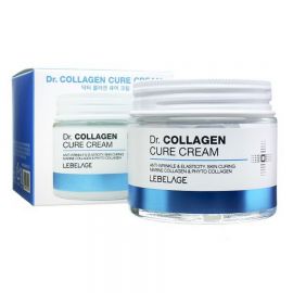 Антивозрастной разглаживающий крем с коллагеном Dr. Collagen Cure Cream, 70 мл. Lebelage